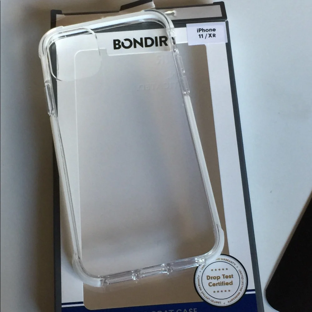 BONDIR CLEAR COAT IPHONE 11 PRO CASE NWT